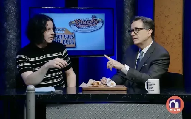 Stephen Colbert Follows CBS Finale 24 Hours Later With Hilarious Hour of Michigan Public Access TV, Featuring Jack Whi…