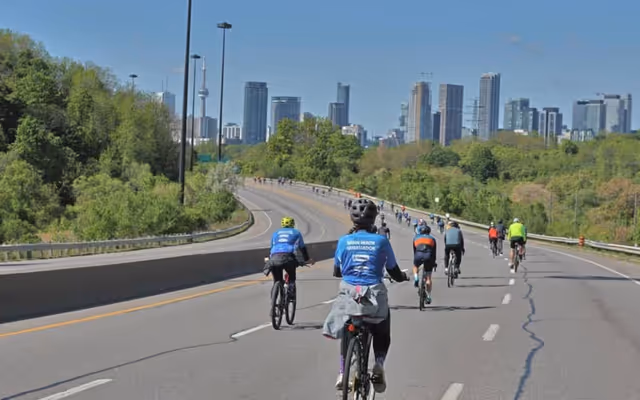 Thousands of cyclists will shut down two Toronto highways this weekend