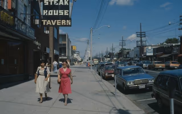 What Bayview Avenue used to look like in Toronto