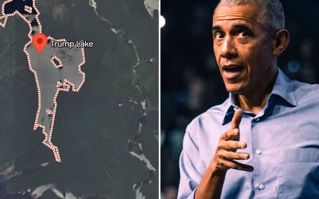 There's a Trump Lake in Ontario and people want to rename it after Obama