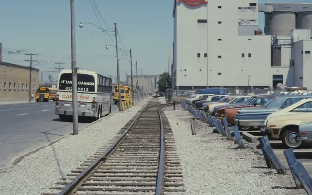 What Queens Quay used to look like in Toronto