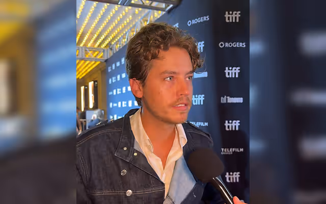 Cole Sprouse is huge fan of the TTC and even rode a streetcar to TIFF
