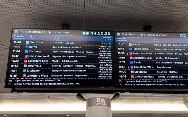 Major outages will cut off over 80km of train service into Toronto this weekend