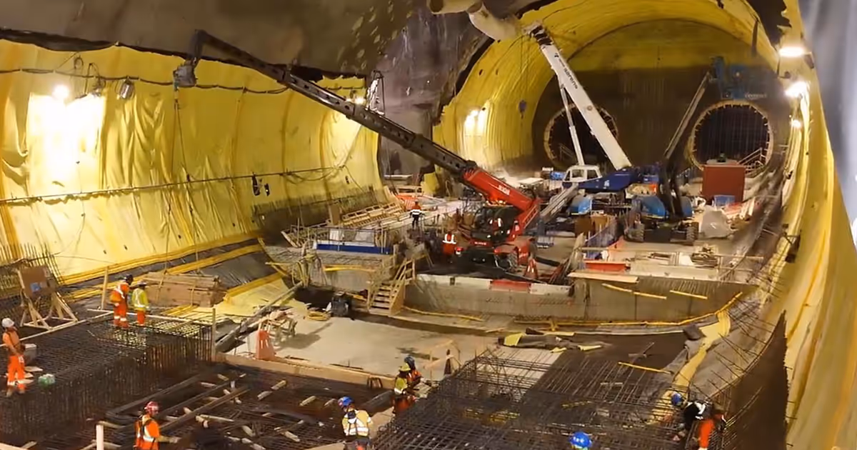 Ontario Line stops are finally starting to look like real subway stations