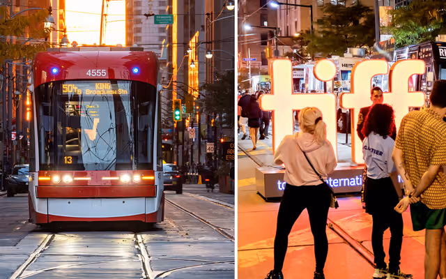 TTC to divert streetcar route for almost a week so people can gawk at celebs
