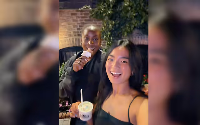 Tennis stars Coco Gauff and Alex Eala just visited a Toronto ice cream shop