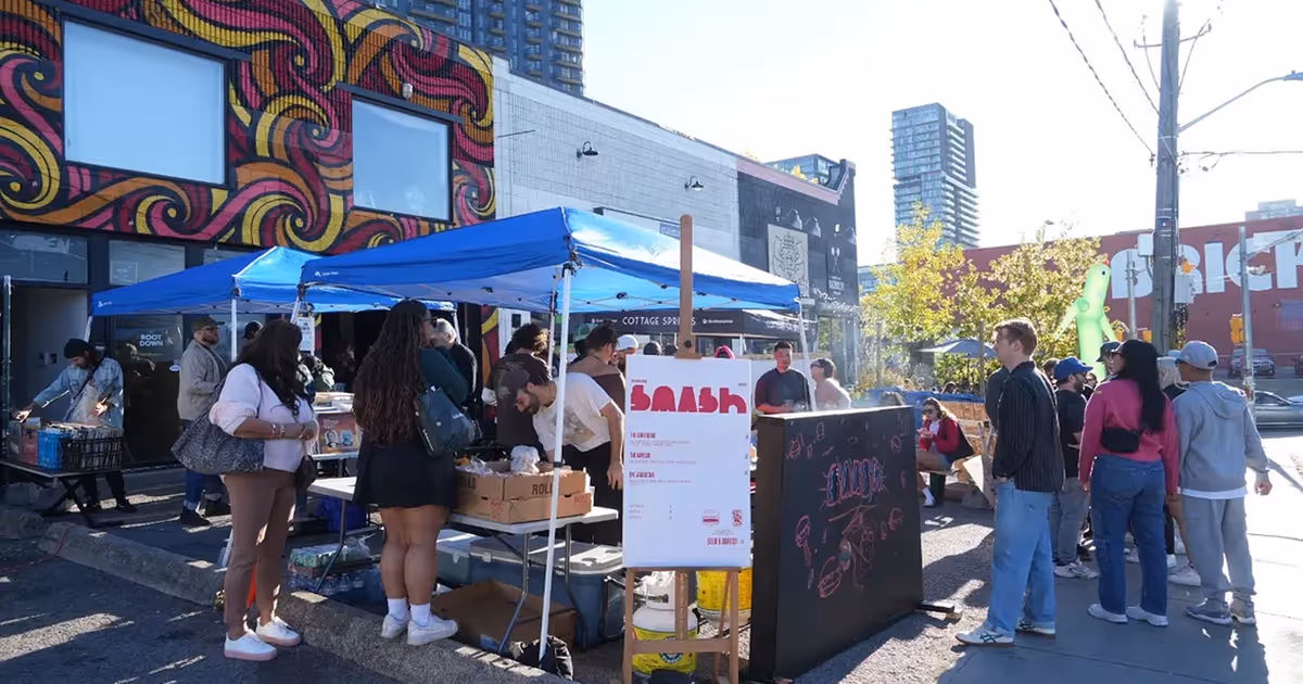 This smash burger stall is the best-kept secret of Toronto's coolest neighbourhood