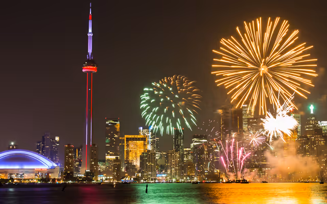Here's where you can catch Victoria Day 2026 fireworks in Toronto