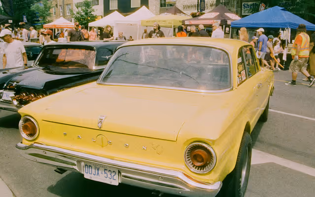 Hundreds of vintage cars will take over major Toronto street this weekend