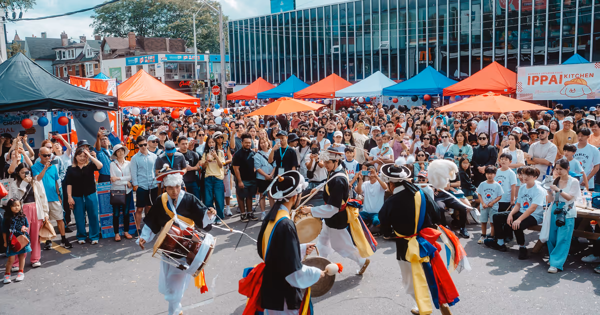 A free street festival is taking over Toronto's Koreatown this weekend