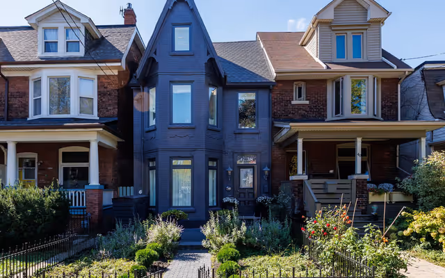 Goth Toronto dream house with a romantic gazebo going for over $3M