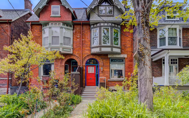 $2 million Toronto traditional home surprises with rainbow interiors