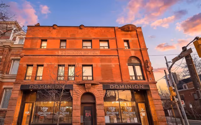Toronto's iconic Dominion Hotel was just listed for under $5 million