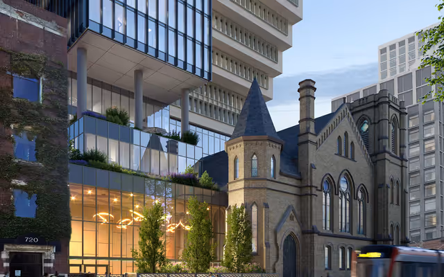 Huge tower could soon transform 138-year-old Toronto landmark