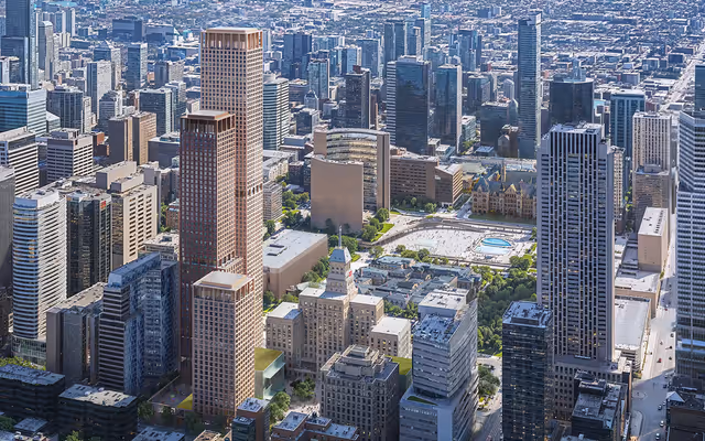 Gargantuan towers up to 71 storeys could soon loom over iconic Toronto landmark