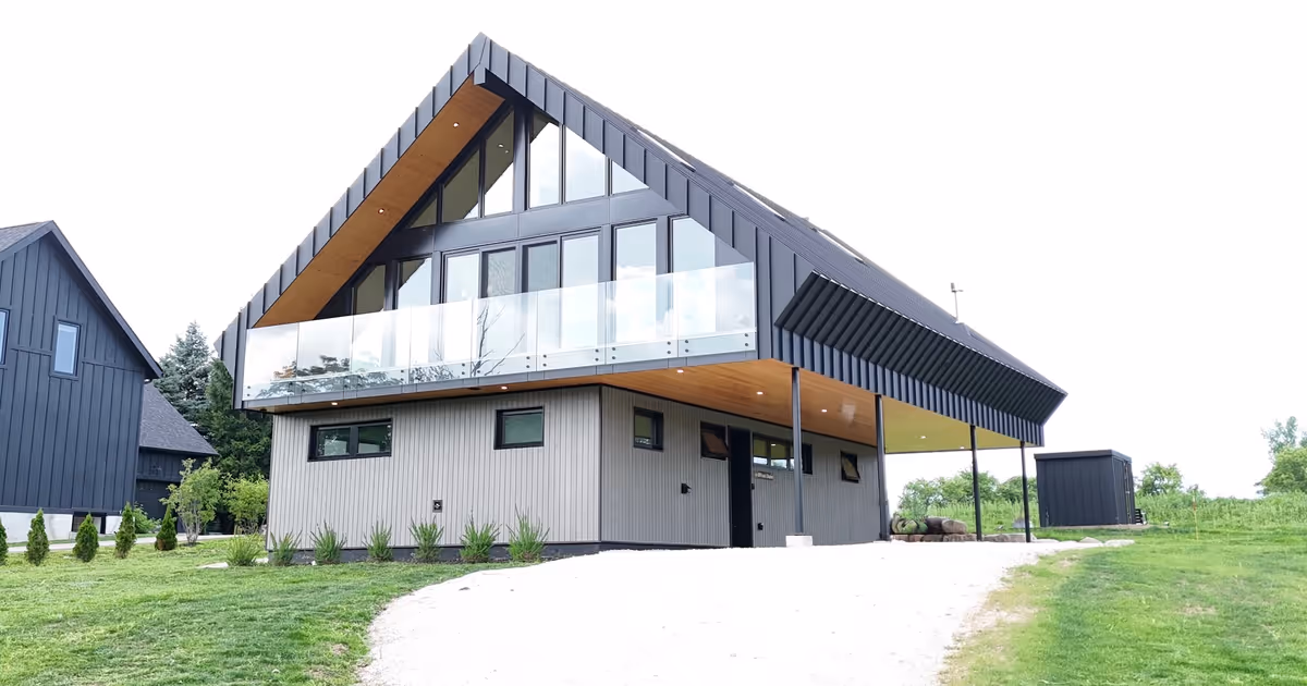 Luxurious $1.5M Ontario chalet is a living homage to Canadian ski heritage