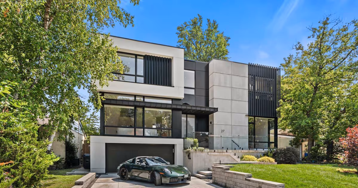This $5 million Toronto home got the ultimate modern glow-up