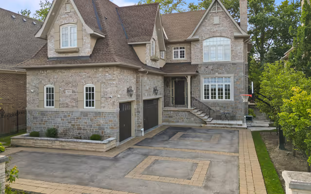 $3.5M Ontario home with walk-in wine room and pool is more like a private castle