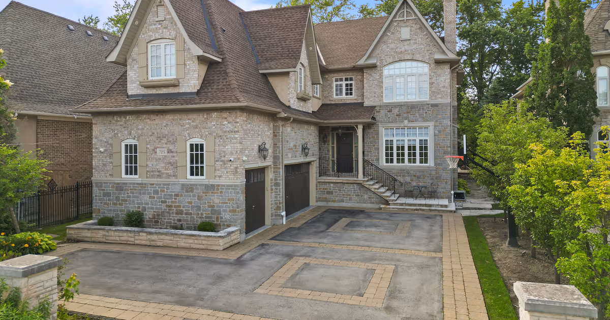 $3.5M Ontario home with walk-in wine room and pool is more like a private castle