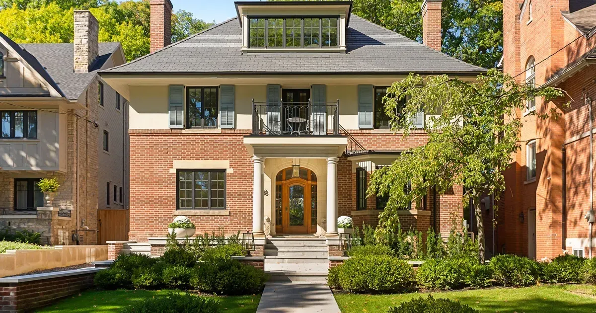 An over $12 million Toronto home draws inspiration from a famous Rome hotel
