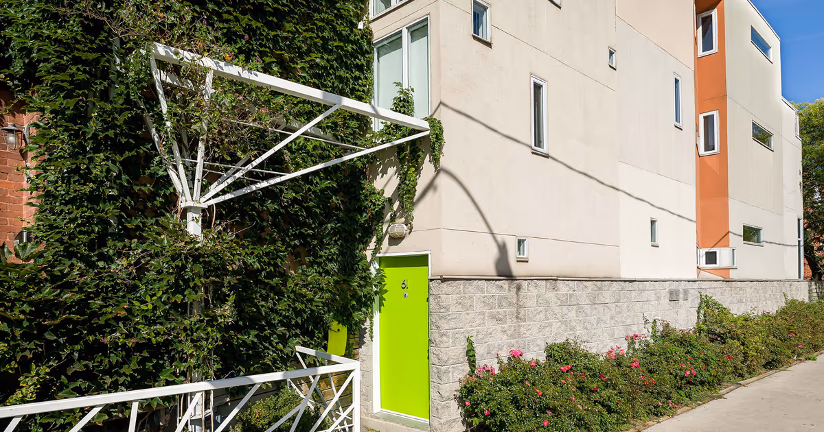 Bizarre triangular Toronto home transformed lot nobody wanted into a prize