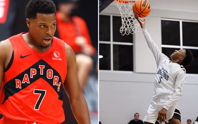 Son of Toronto Raptors legend Kyle Lowry looks like an unreal basketball player