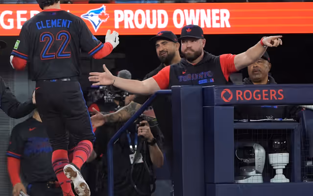 Why are all the Toronto Blue Jays players suddenly wearing more red?