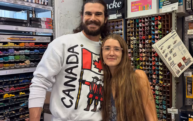 Blue Jays' Dylan Cease just surprised staff at Toronto art supply store