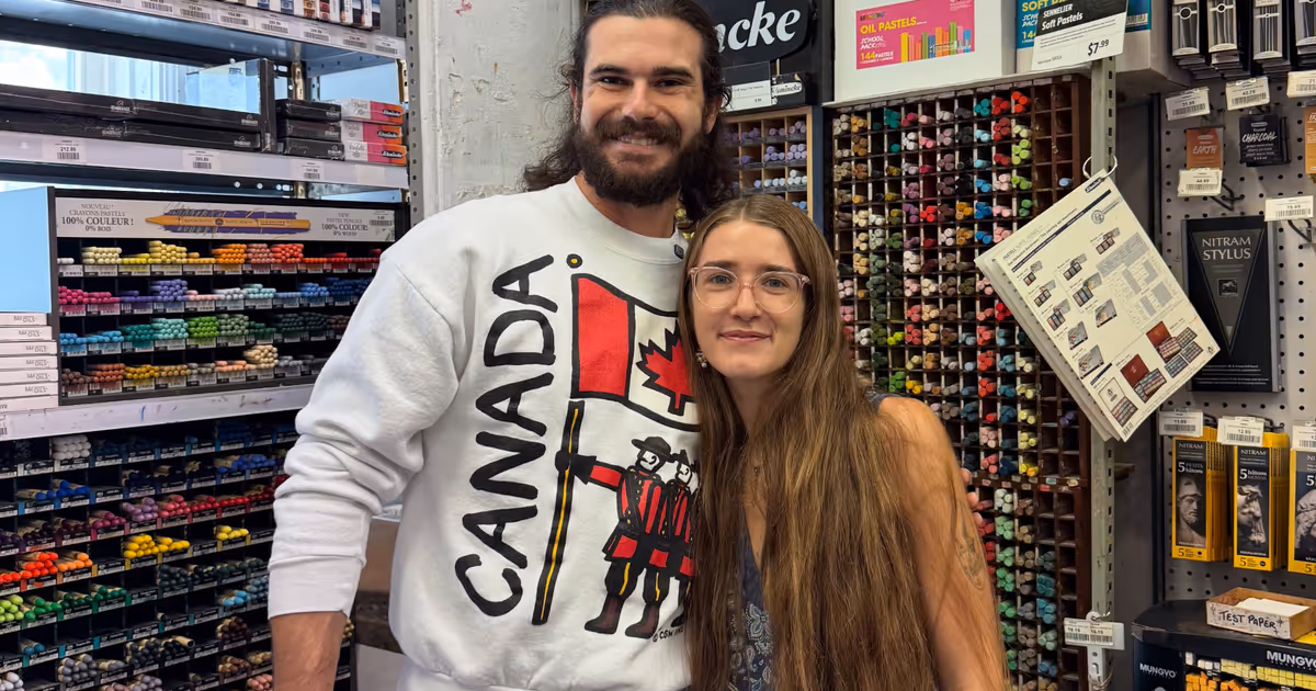 Blue Jays' Dylan Cease just surprised staff at Toronto art supply store
