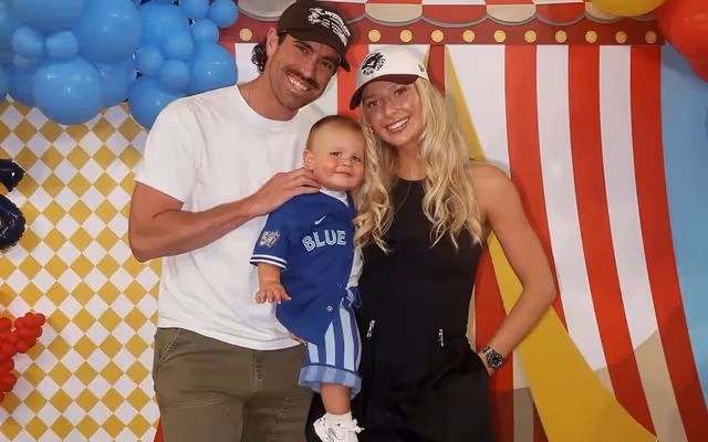 Shane Bieber's wife hosted Toronto Blue Jays-themed baby shower at Rogers Centre