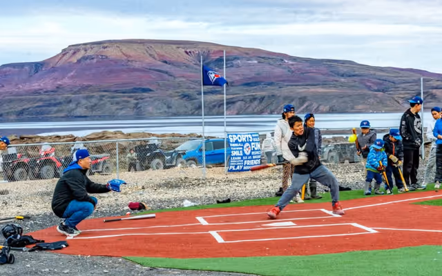 Toronto Blue Jays just built the northernmost baseball field in the world