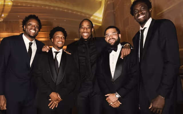 These Raptors legends were in Toronto this weekend to celebrate Kyle Lowry