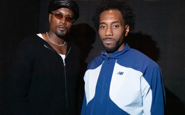Kawhi Leonard reunites with Raptors legend Serge Ibaka at Nobu Toronto