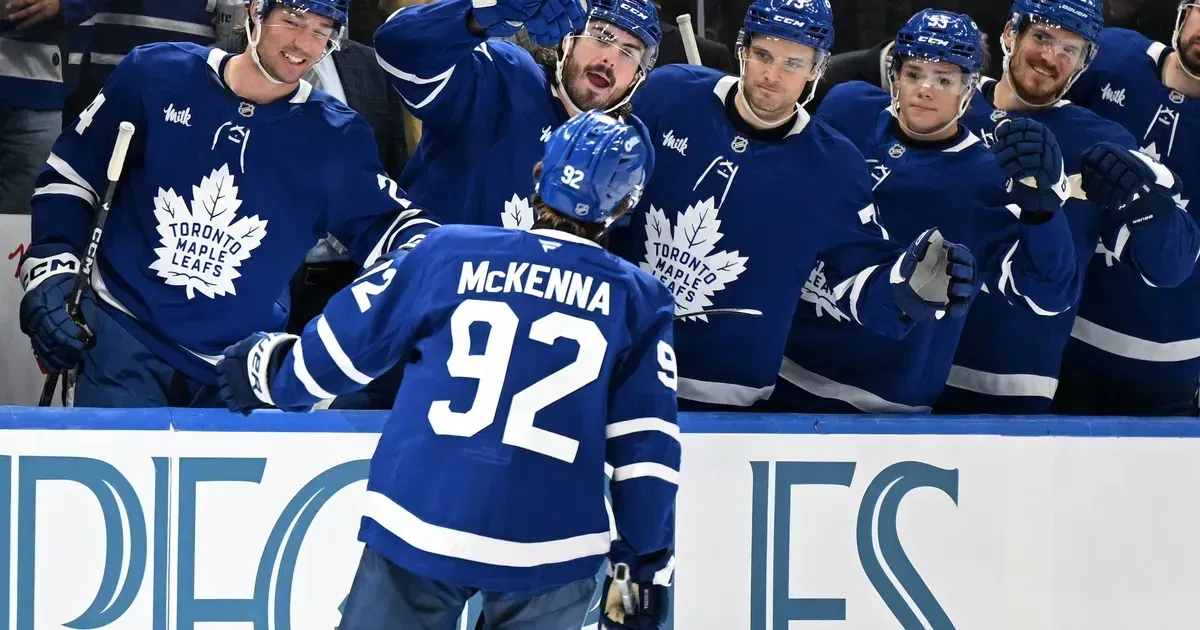 Maple Leafs' new mystery goal celebration has Toronto fans guessing