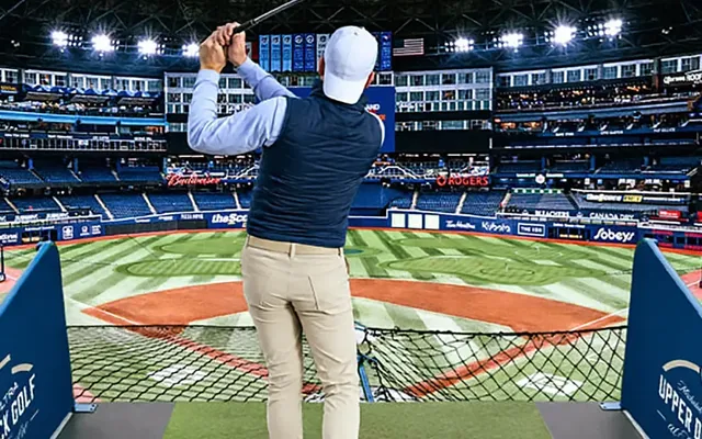 Toronto's Rogers Centre will let people belt golf balls from upper decks this winter
