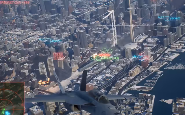 You can fight an epic air war over a clone of Toronto in soon-to-drop video game