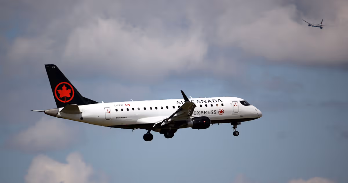 Flight urgently turns back to Toronto after plane collides with 'white object'