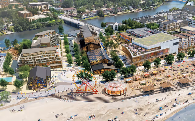 Ontario beach town plans huge transformation to become year-round draw