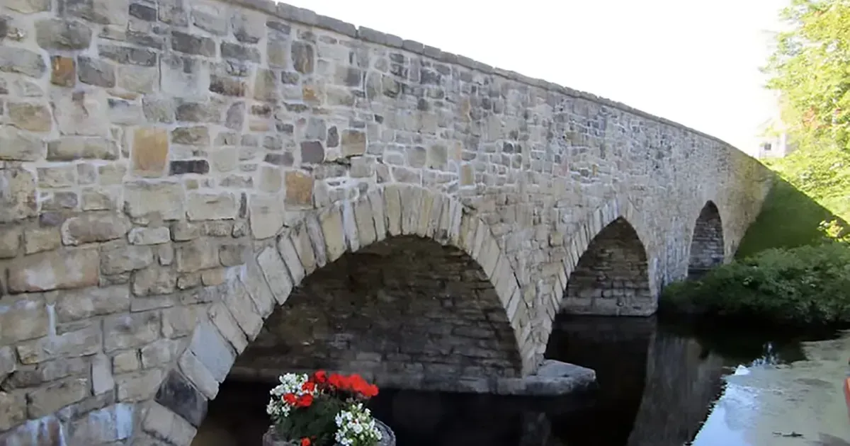 Quaint Ontario town is home to province's oldest bridge