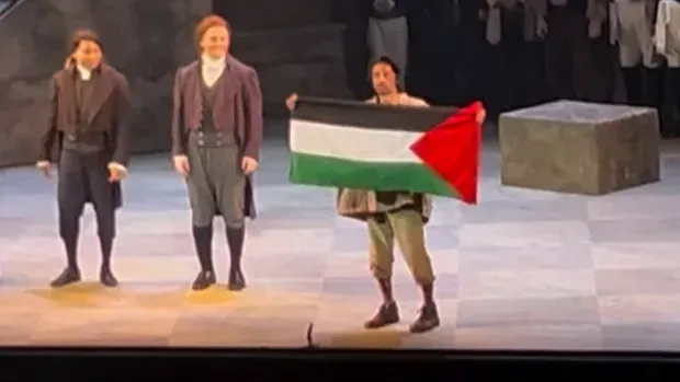Calgary Opera replaces performer who unfurled Palestinian flag during Tosca bow