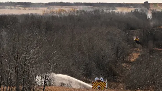 Conditions for wildfire were 'extreme' at Wainwright Saturday, experts say