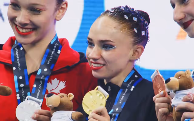 Canada's Lamothe claims World Cup solo free artistic swimming silver medal on home soil