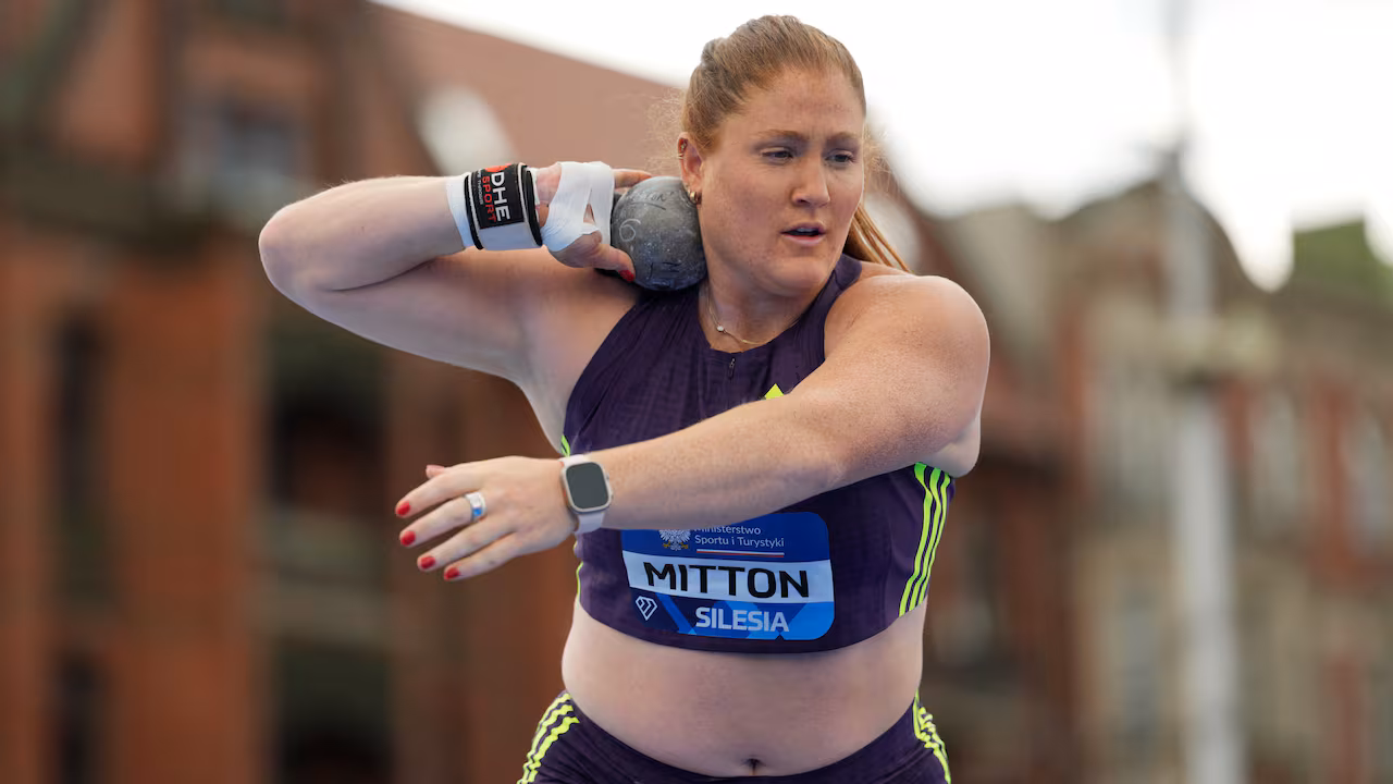 Canada's Sarah Mitton takes 3rd at shot put event in Poland