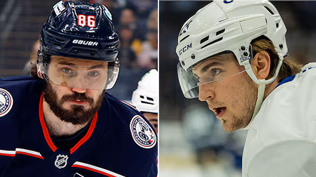 Leafs deal Knies to Blue Jackets for speedy Marchenko, who signs 6-year extension