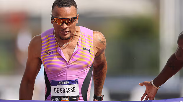 Sprinter De Grasse clinches spot in Diamond League Final, joining fellow Canadians Arop, Mitton