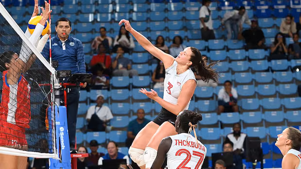 Canadian women's volleyball team to play for 2028 Olympic berth Saturday