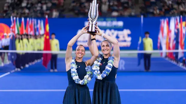 Canada's Dabrowski, Brazil's Stefani capture Wuhan Open women's doubles title
