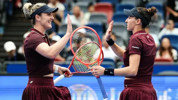Canada's Dabrowski, Brazilian partner Stefani advance to doubles final at Wuhan Open