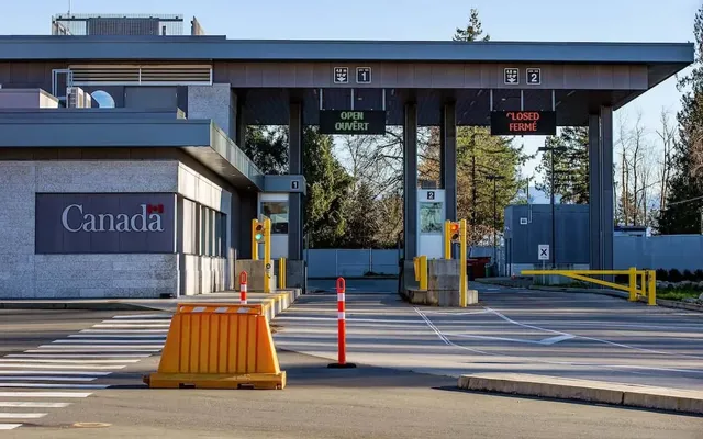 Canada will “fall back” operating hours at border crossings in Alberta, British Columbia, and Manitoba