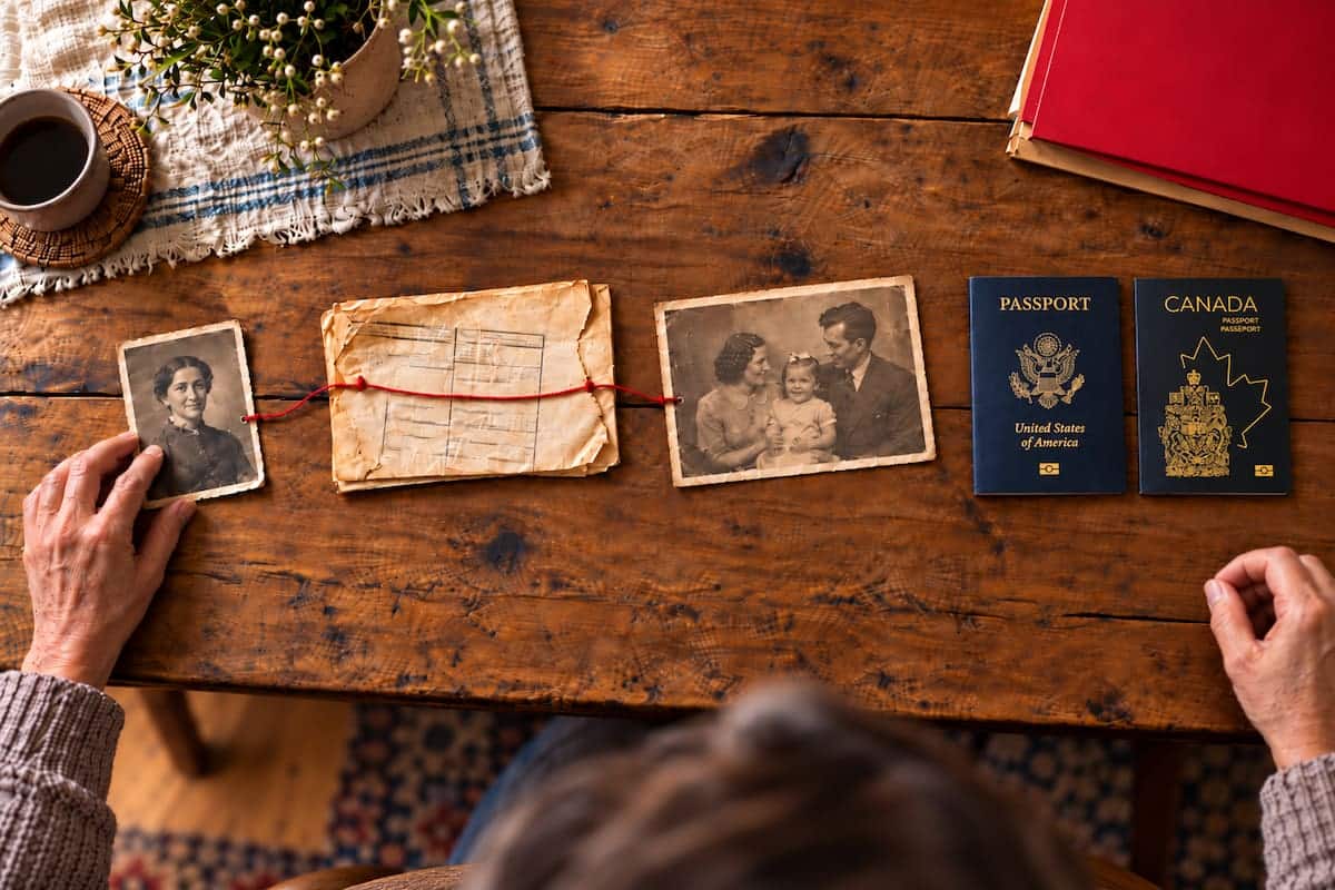Does your ancestry make you an American-Canadian dual citizen today? A new free tool checks your family line and lists…